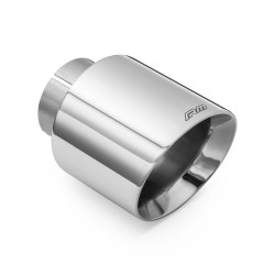 RM Motors leštěná koncovka z nerezové oceli KSCP/DS 89 mm, přívod 76 mm