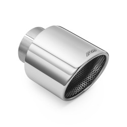 RM Motors leštěná nerezová koncovka KSZP/DP 89 mm, přívod 50 mm