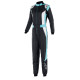 Kombinézy Alpinestars FIA kombinéza Ženská Stella GP Pro Comp V2, Černá/tyrkysová/bílá | race-shop.cz
