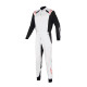 Alpinestars FIA kombinéza KMX-5 V3, Bílá/černá/jasně červená
