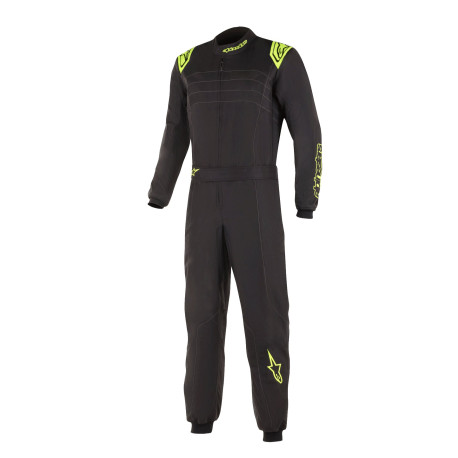 Kombinézy Alpinestars FIA kombinéza KMX-9 V3, Černá/žlutá | race-shop.cz