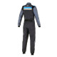 Kombinézy CIK-FIA kartingová kombinéza ALPINESTARS KMX-9 V3 Graphic 4, černá/azurová/žlutá/fluo | race-shop.cz