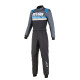 Kombinézy CIK-FIA kartingová kombinéza ALPINESTARS KMX-9 V3 Graphic 4, černá/azurová/žlutá/fluo | race-shop.cz