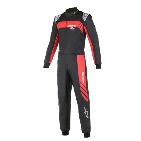 Kombinézy Alpinestars FIA kombinéza KMX-9 V3 Graphic 3, Černá/červená | race-shop.cz