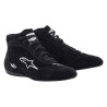 FIA race shoes Alpinestars Tech-1 T V3, Black/Silver
