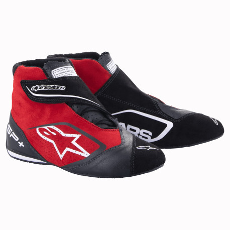 Boty FIA závodní obuv Alpinestars SP , Černá/červená | race-shop.cz