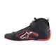 Boty FIA závodní obuv Alpinestars Tech-1 Z V3, Černá/červená | race-shop.cz