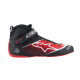 Boty FIA závodní obuv Alpinestars Tech-1 Z V3, Černá/červená | race-shop.cz