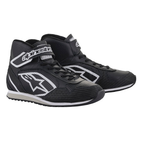 Oblečení a doplňky FIA závodní boty Alpinestars Radar, černá/bílá | race-shop.cz