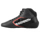 Boty Závodní obuv Alpinestars Tech-1 K Start V2, Asphalt/Black/Orange Fluo | race-shop.cz