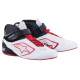 Boty Závodní obuv Alpinestars Tech-1 K V2, Bílá/černá/červená | race-shop.cz