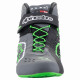 Boty Závodní obuv Alpinestars Tech-1 KX V2, Černá/tmavě šedá/zelená fluo | race-shop.cz