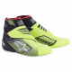 Kartingové boty Alpinestars Tech-1 KZ V2, černá/fluo žlutá