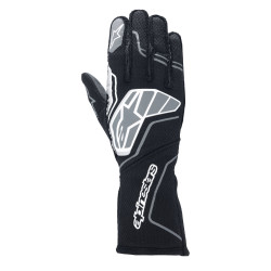 FIA závodní rukavice Alpinestars Tech-1 ZX V4 (vnější šití), černá/antracitová