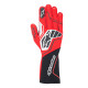 FIA závodní rukavice Alpinestars Tech-1 ZX V4 (vnější šití), černá/červená