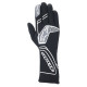 Závodní rukavice Alpinestars Tech-1 Start V4 s FIA, Černá