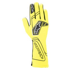 Závodní rukavice Alpinestars Tech-1 Start V4 s FIA, Žluté fluo