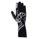 FIA závodní rukavice Alpinestars Tech-1 Race V4 (vnější šití), černá/šedá