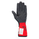 Rukavice FIA závodní rukavice Alpinestars Tech-1 Race V4 (vnější šití), černá/červená | race-shop.cz