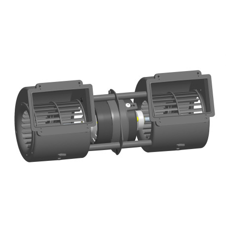 Kabínove ventilátory Univerzální elektrický interiérový ventilátor SPAL, 12V | race-shop.cz