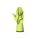 Kartingové rukavice Alpinestars Tech-1 K Race V2 Pure (vnitřní šití), fluo žlutá/šedá