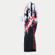 Rukavice Závodní rukavice Alpinestars Tech-1 K V3 s FIA, Černá/bílá/červená | race-shop.cz