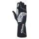Rukavice FIA kartingové rukavice Alpinestars Tech-1 KX V4 (vnější šití), černá/antracitová | race-shop.cz