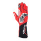 FIA kartingové rukavice Alpinestars Tech-1 KX V4 (vnější šití), černá/červená