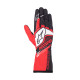 Rukavice Dětské kartingové rukavice Alpinestars Tech-1 K Race S V2 Corporate (vnitřní šití), červená/černá | race-shop.cz