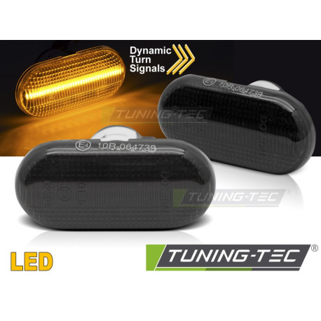 Osvětlení BOČNÍ SMĚROVKY DÝMOVÉ LED SEQ pro RENAULT CLIO II / TWINGO II / SCENIC / KANGOO | race-shop.cz
