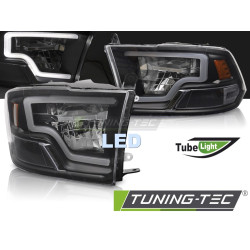 DODGE RAM 09-18 TRUBKOVÉ SVĚTLO ČERNÉ LED