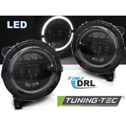 LED PŘEDNÍ SVĚTLA DRL pro JEEP WRANGLER JL18-23