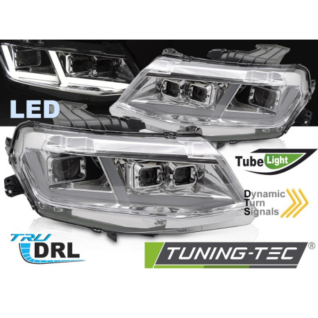 Osvětlení CHEVROLET CAMARO 16-18 FULL LED CHROME | race-shop.cz