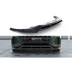 MAXTON DESIGN přední splitter pro Audi Q8 Mk1 Facelift, lesklá černá