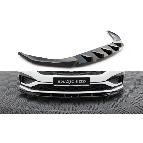 Body kit a vizuální doplňky Přední splitter V.1 Volkswagen Jetta GLI Mk7 | race-shop.cz
