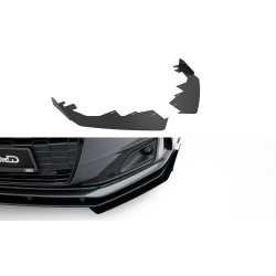 MAXTON DESIGN přední klapky pro Audi A5 F5 Facelift, lesklá černá