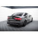 Body kit a vizuální doplňky Zadní difuzor Audi A4 B8 (Jednostranná verze s dvojitým výfukem) | race-shop.cz