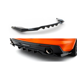 MAXTON DESIGN zadní splitter pro Chevrolet Camaro SS Mk6 Facelift (se svislými lištami), lesklá černá