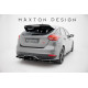 Body kit a vizuální doplňky Street Pro Zadní difuzor + Klapky Ford Focus ST Mk3 Facelift | race-shop.cz