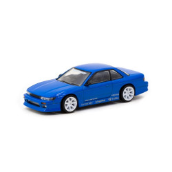 Tarmac Works 1/64 - Nissan Silvia S13 Vertex | Blue Metallic