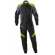Kombinézy FIA kartingová kombinéza OMP KS-2X ART, černá/fluo/žlutá | race-shop.cz