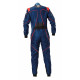 Kombinézy CIK-FIA kombinéza OMP KS-3X ART STYLE2 modrá/červená | race-shop.cz