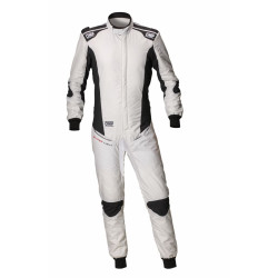 FIA závodní kombinéza OMP TECNICA SuperLight, bílá/antracitová