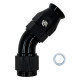Fitinky 45 ° PTFE kovaná FULL FLOW fitinka AN8 45° | race-shop.cz