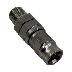 Fitting 1/8NPT na AN3, nerez
