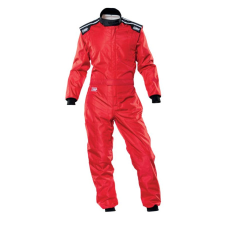 Kombinézy CIK-FIA dětská kartingová kombinéza OMP KS-4, červená | race-shop.cz