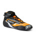 Kartingové boty Sparco K-ROCK, černá/fluo oranžová