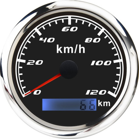 Budíky RACES Marine Budík RACES Marine - Přídavný rychloměr (120kmh) | race-shop.cz