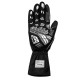 Rukavice Race gloves Sparco K-ARROW + 2025 with FIA, černá/šedá | race-shop.cz