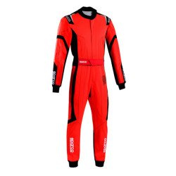 CIK-FIA kartingová kombinéza SPARCO THUNDER K48 ADV, červená/černá
